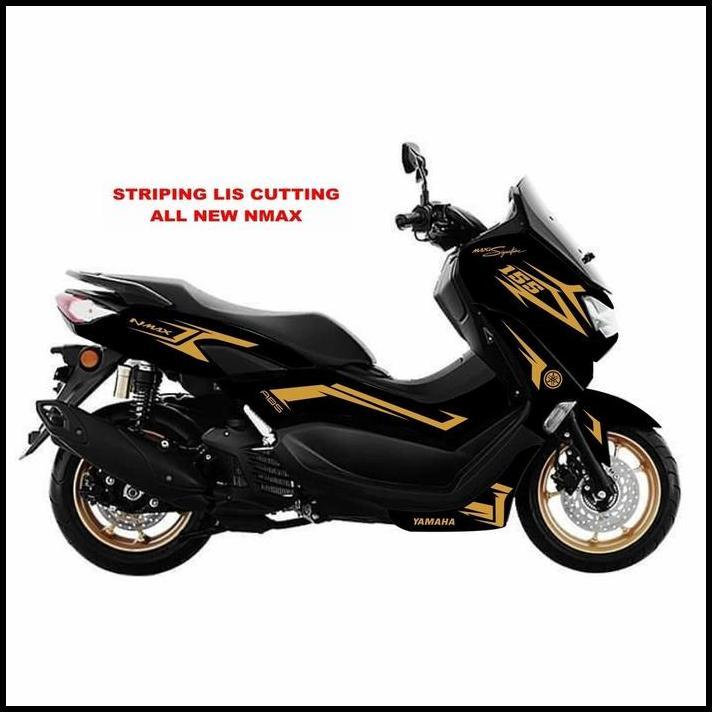 TERBARU STRIPING LIST CUTTING NEW NMAX 2020 GOLD TERMURAH 