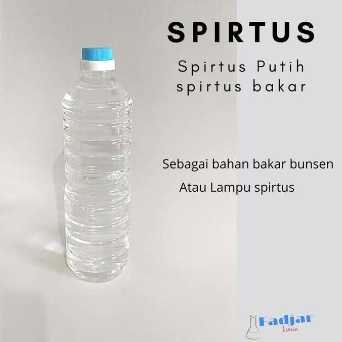 Ready stock Spirtus 1 ltr / Spirtus Bakar / spiritus Putih