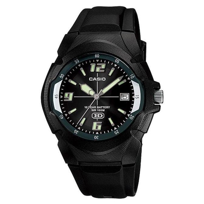 CASIO MW-600F-1AVDF - Jam Tangan Pria Analog Rubber MW600F MW-600F-1A