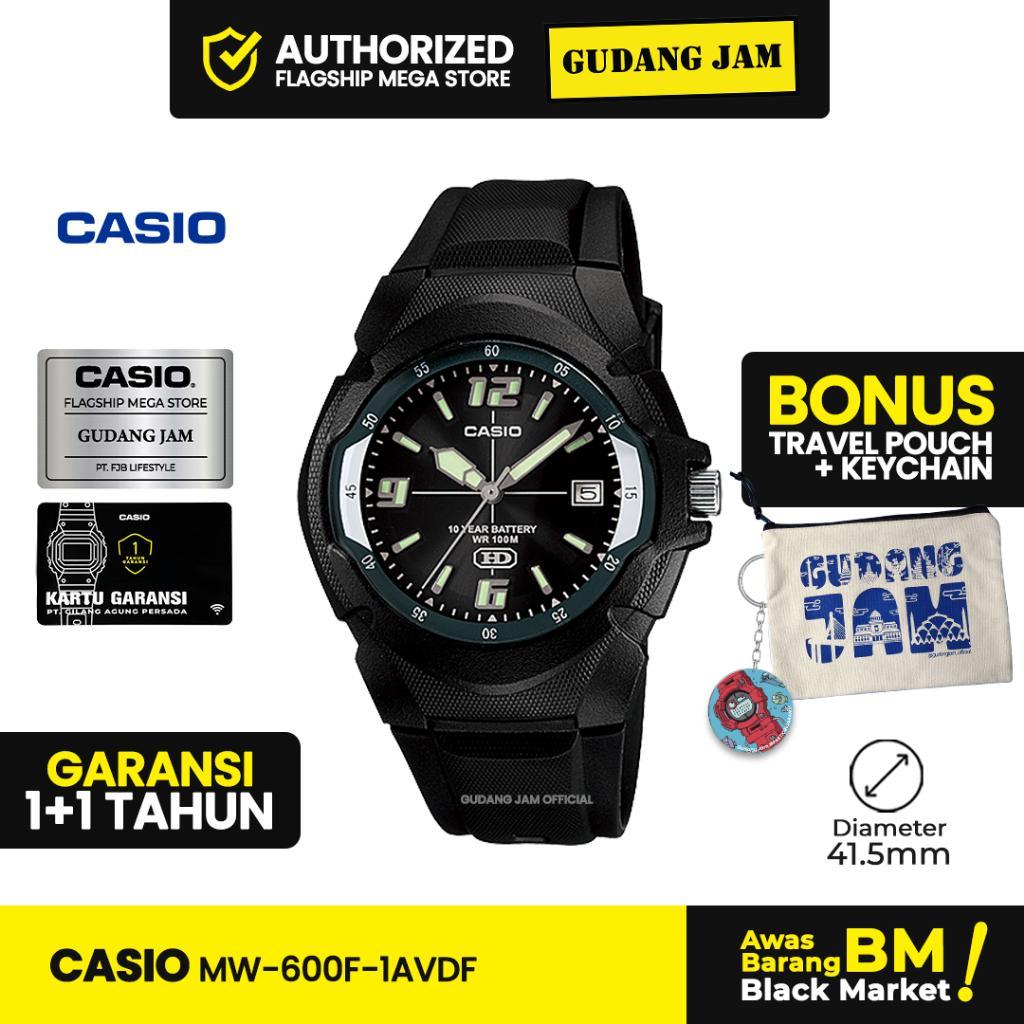 Jam Tangan Casio Mw-600F-1Avdf Mw-600F-1A Mw-600F Mw-600 Mw600F Mw 600F