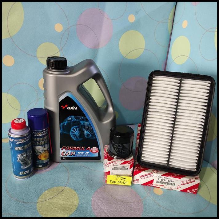 DISKON PAKET SERVICE OLI WIN FORMULA CAR 10W-30 GREAT COROLLA (5) 