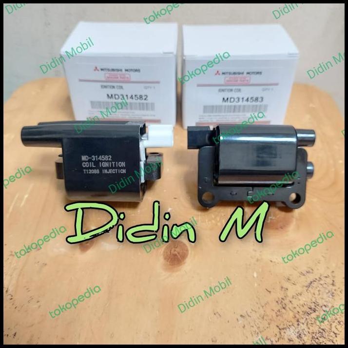 DISKON COIL KOIL IGNITION COIL MITSUBISHI T120SS INJECTION INJEKSI ORI 
