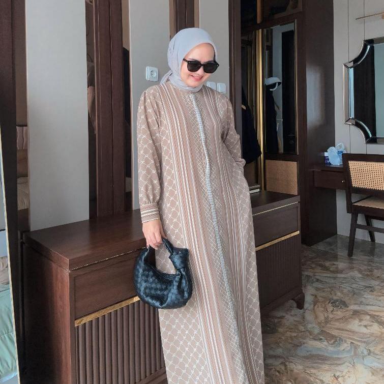 NEW ARRIVAL Pamungkas Gamis Inara Motif Bonita Premium Gamis