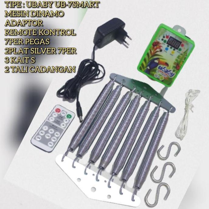 UBABY UB-7SMART REMOTE AYUNAN ELEKTRIK AYUNAN LISTRIK AYUNAN BAYI