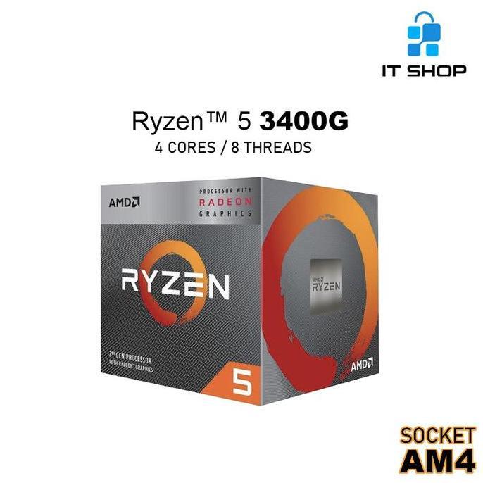 Prosesor AMD Ryzen 5 3400G Box