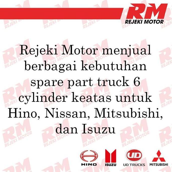 Promo EMBLEM / LOGO TULISAN MITSUBISHI FUSO DI GRILL PS190 220PS Diskon