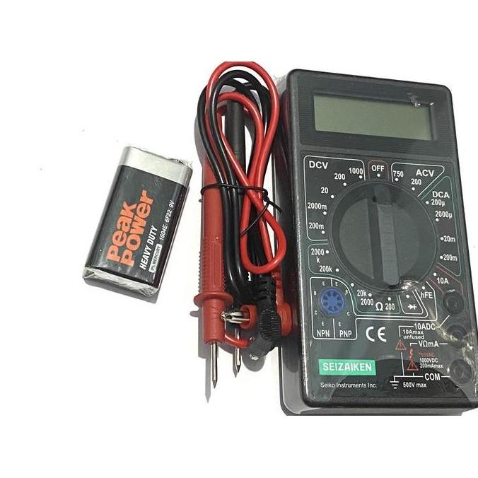 Alat Tes / Tester Baterai Digital Jam Tangan Seizaiken