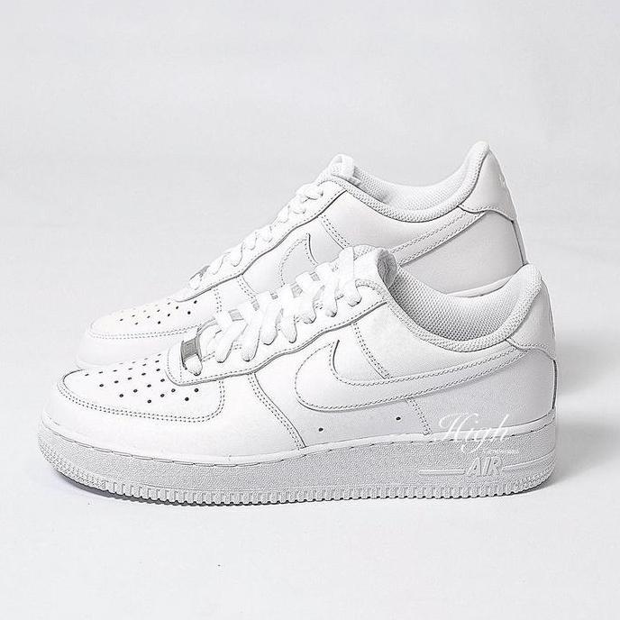 NEW NIKE AIR FORCE 1 TRIPLE WHITE 315115-112 BNIB 100% ORI BEST
