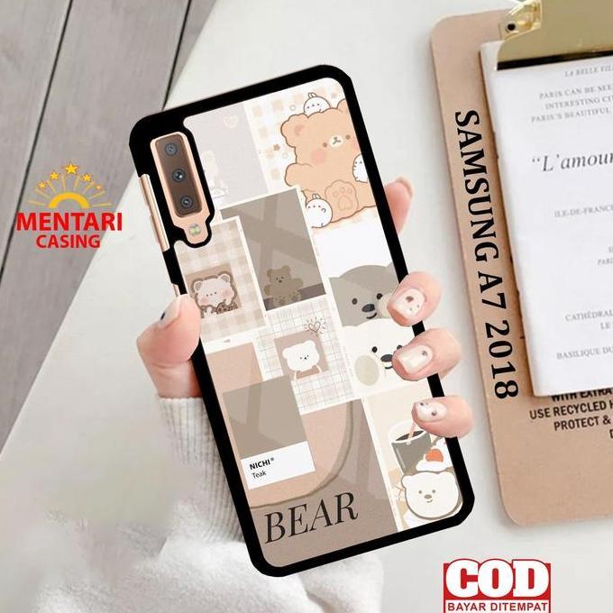 Case SAMSUNG A7 2018 CASING SAMSUNG A7 2018 [ CUTE ] Mentari casing