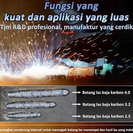 Miliki Decker Cod Mesin Las Inverter Mesin Las Listrik 450 Watt Mma 120A Igbt 450 Watt / Mesin Las M