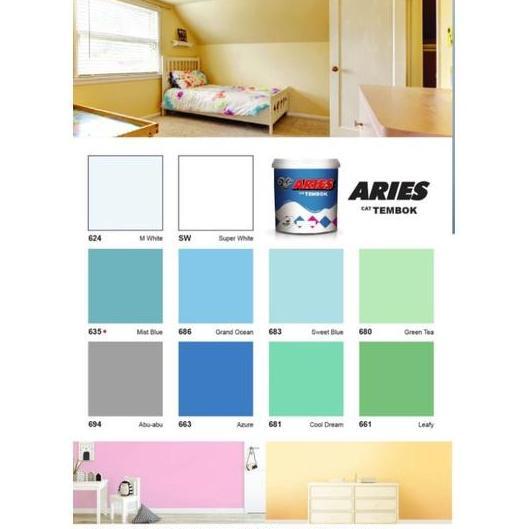 Cat Tembok Aries 5 Kg