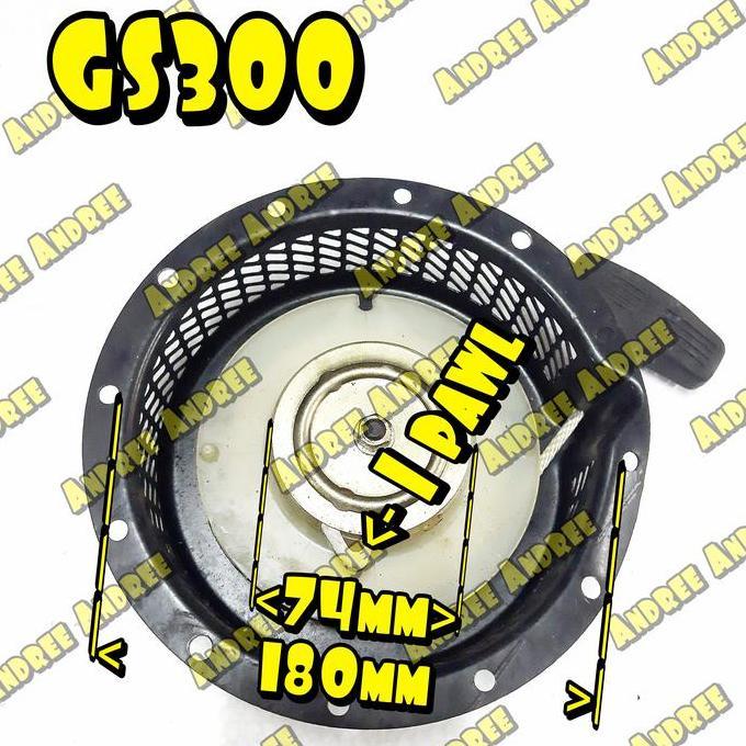 *#*#*#*#] GS300 Recoil Starter - Tarikan Tali Kap Engkol Kubota GS-300 GS 300