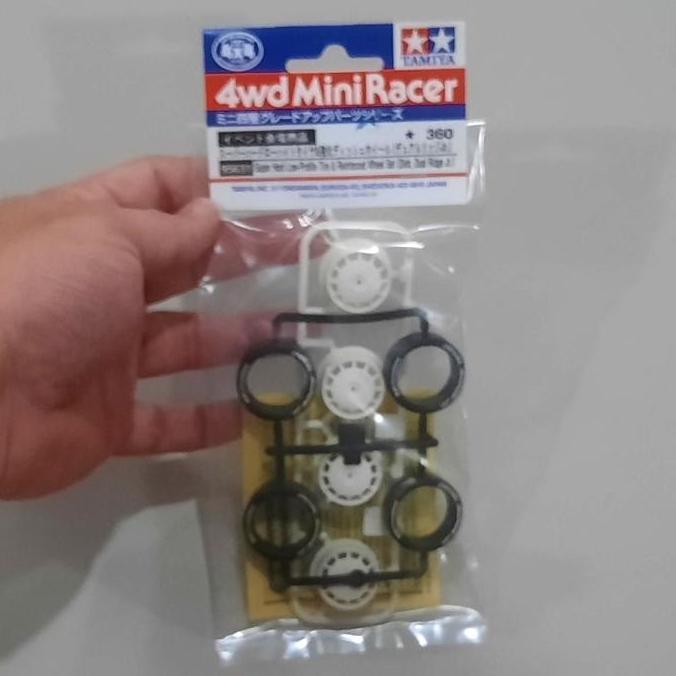 Tamiya 95631 Velg Dish PAGF Ori Tamiya (Super Hard Low Profile Tire & Reinforced Wheel Set Dish Dual