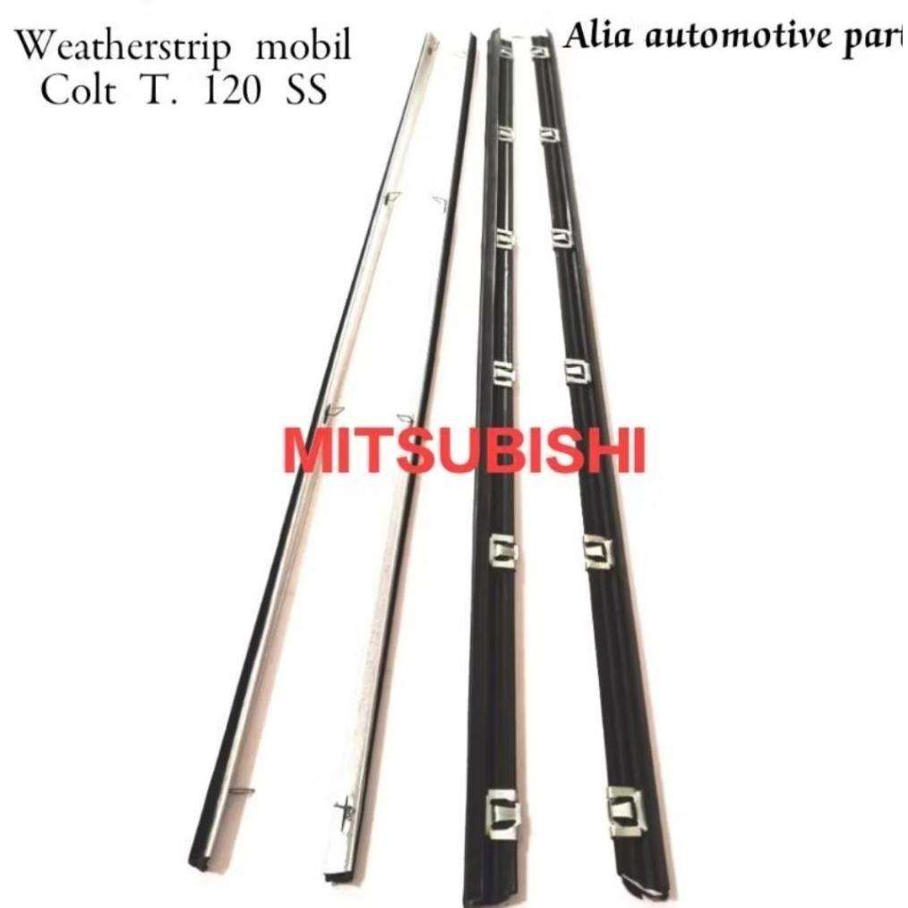 @=@=@=@=] Pelipit kaca pintu mobil Colt T.120 SS (Full set)