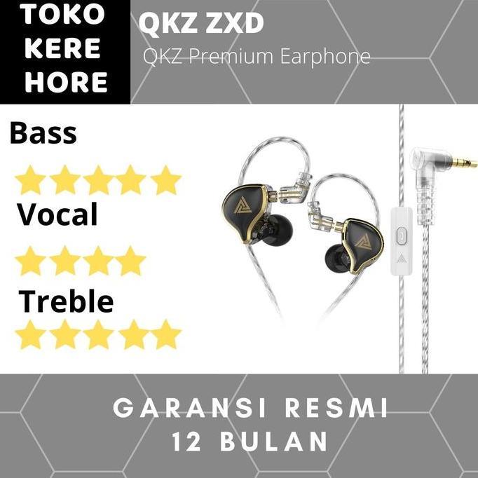 NEW QKZ ZXD Premium Basshead Earphone with MIC