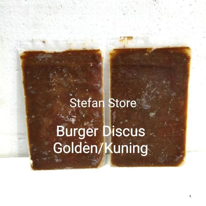 (GOJEK GRAB) Burger Discus Golden Kuning Pewarna Ikan Discus
