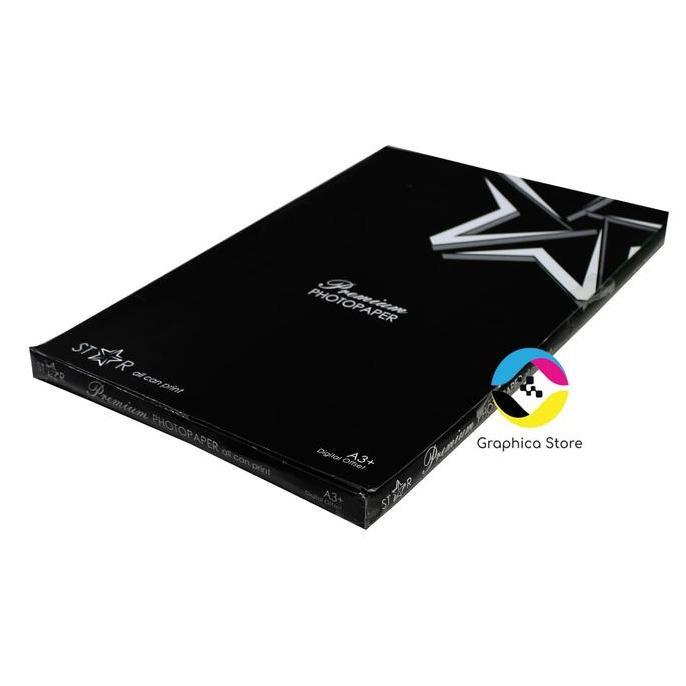 PHOTO PAPER A3+ | Kertas Foto Professional Glossy Photopaper STAR untuk Cetak Foto Polaroid