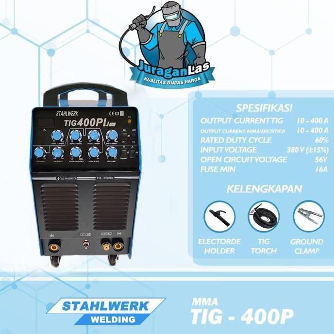 Diskon Mesin Las Dc Tig / Argon Merk Stahlwerk Tig-400 P