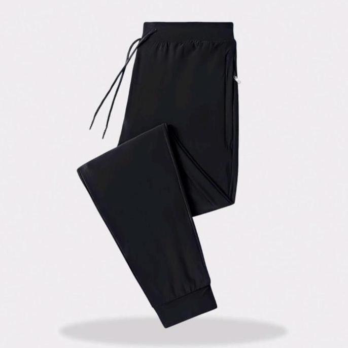 TERKINI Celana Jogger Training Olahraga Panjang Pria Polos Bahan Babyterry Gym TERKINI