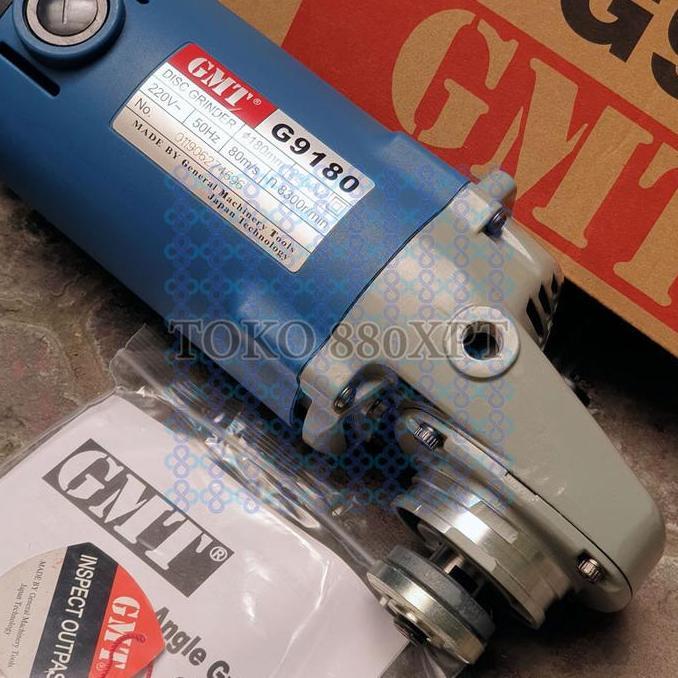 Diskon Gmt G9180 7" 180Mm 180 Mm Angle Grinder Mesin Gerinda Tangan Besar