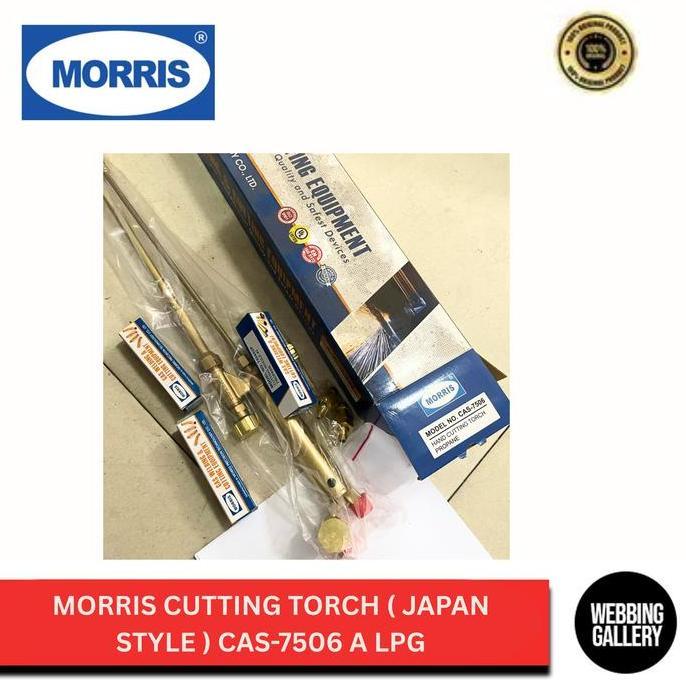 Spesial Morris Cutting Torch Japan Style Cas-7506 A Lpg Original