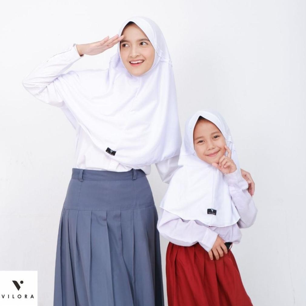 FAVORIT JILBAB SEKOLAH ORIGINAL VILORA