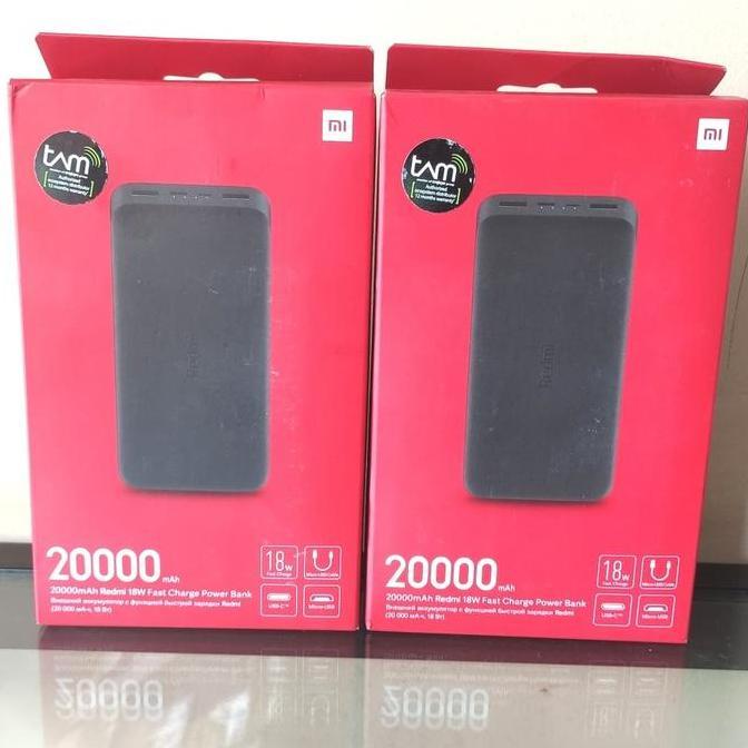 Xiaomi Redmi Powerbank 20000 mah 18 w Garansi Resmi