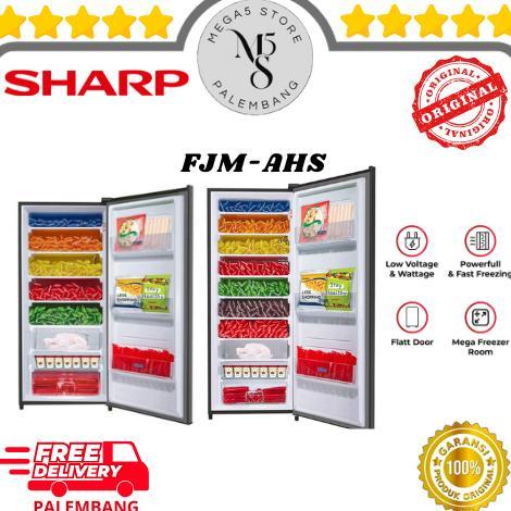 Ready Kulkas Sharp Freezer Kulkas Rak FJM186AHS Kulkas Rak Sharp Kulkas 6 Rak Freezer