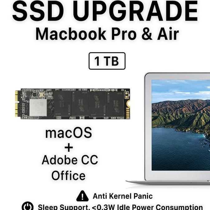 TERBARU - SSD MacBook Air 1 TB 2010 2011 2012 2013 2014 2015 2016 2017 1TB 11 13