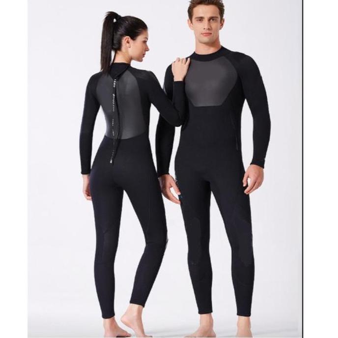 Baju Selam SCUBA DIVING 3mm PRIA / WANITA wetsuit Shark Skin WS02