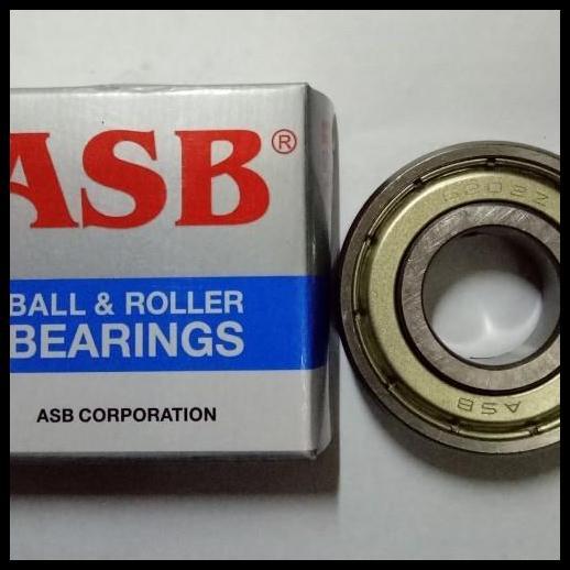 DISKON BEARING ASB 6201 ZZ-13MM TUTUP BESI LAHER BEARING ASB 6201 ZZ - 13MM 