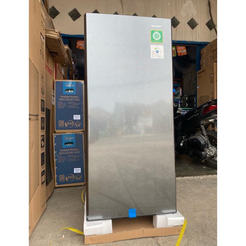 Ready FREZEER SHARP 6 RAK  FJM 186A LEMARI ES BATU SHARP 6 RAK FREEZER KUSUS ES BATU MERK SHARP 6 RA