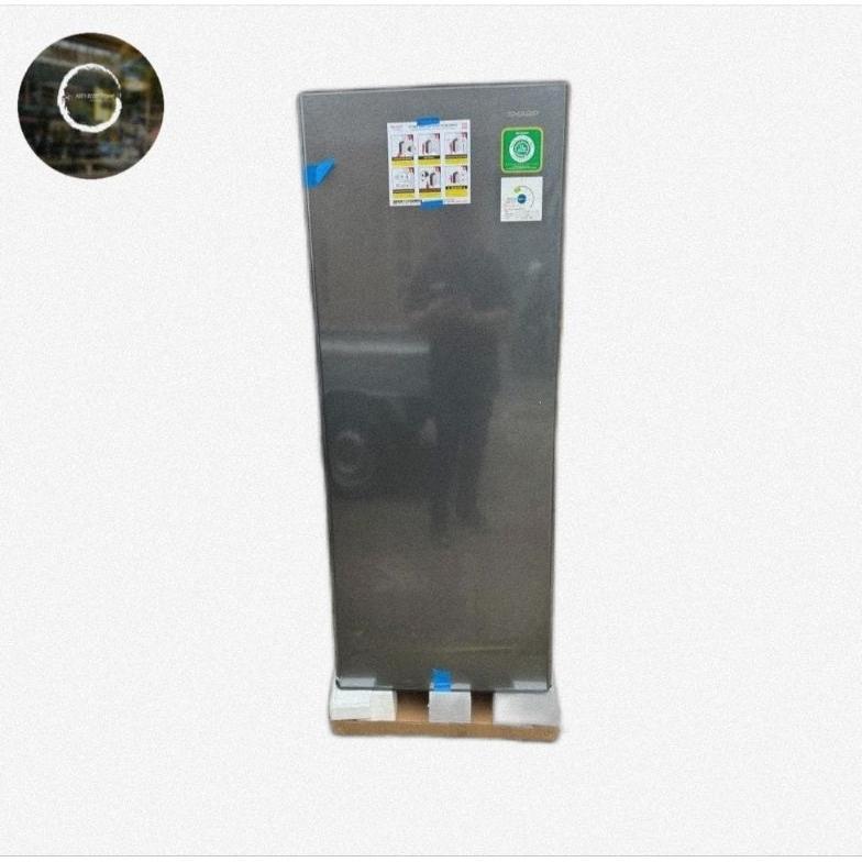 Ready SHARP FREEZER ES BATU 8 RAK FJM 195N/SS - 175 LITER