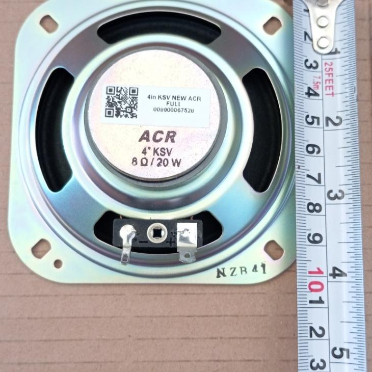 Speaker Acr Ksv 4 Inch 4" 8 Ohm 20 Watt
