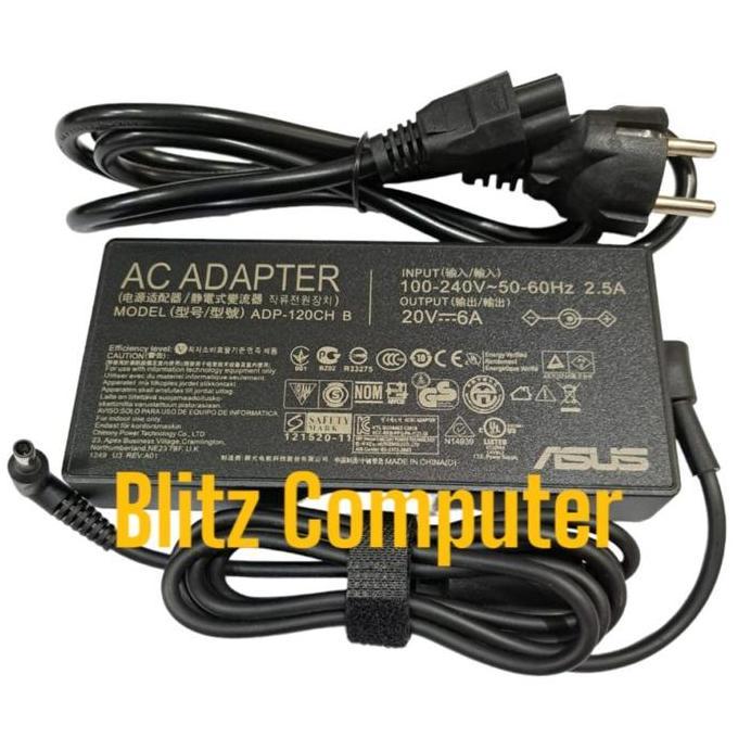 Adaptor Charger MSI GF63 Thin 11UC-261 11UC-263 11UC-262 20V 6A 120W