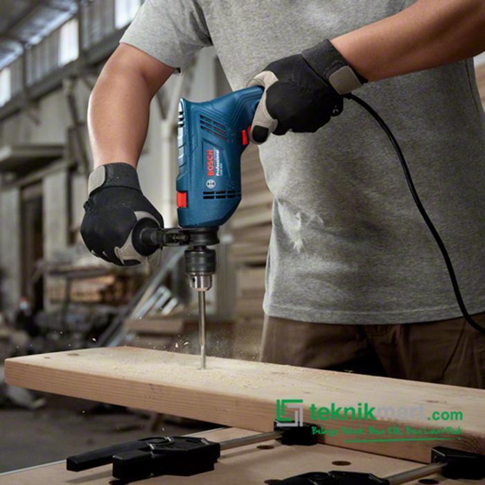 Bosch Bor Impact Listrik Set 600W 13MM GSB 600 FISHERMAN BOX