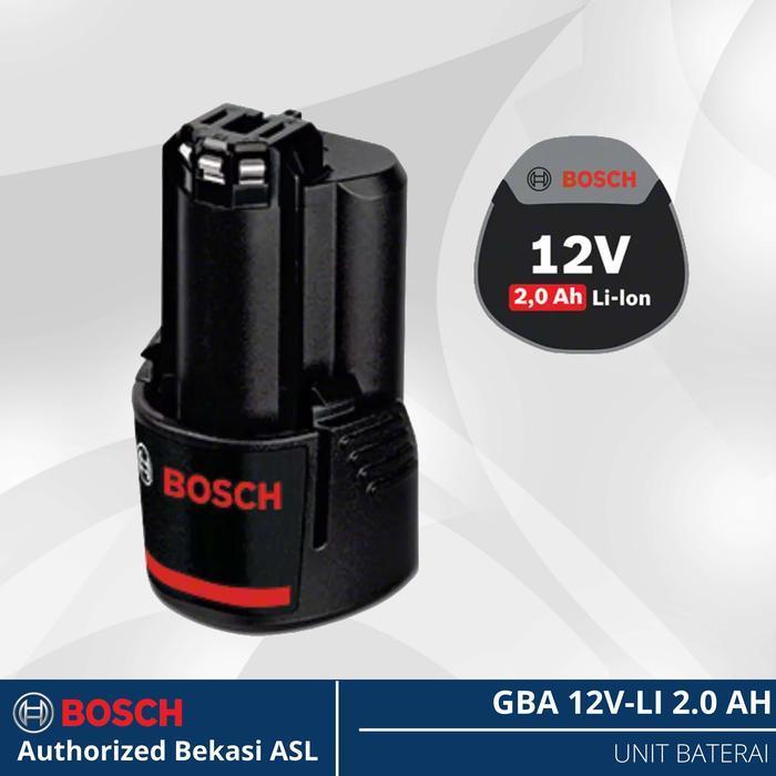 BOSCH BATERAI GBA 12V-LI 2.0Ah PROFESIONAL PN.1600A00F6X