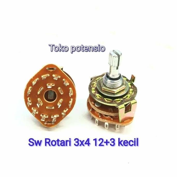 Promo Switch Rotari 3X4 12+3Pin