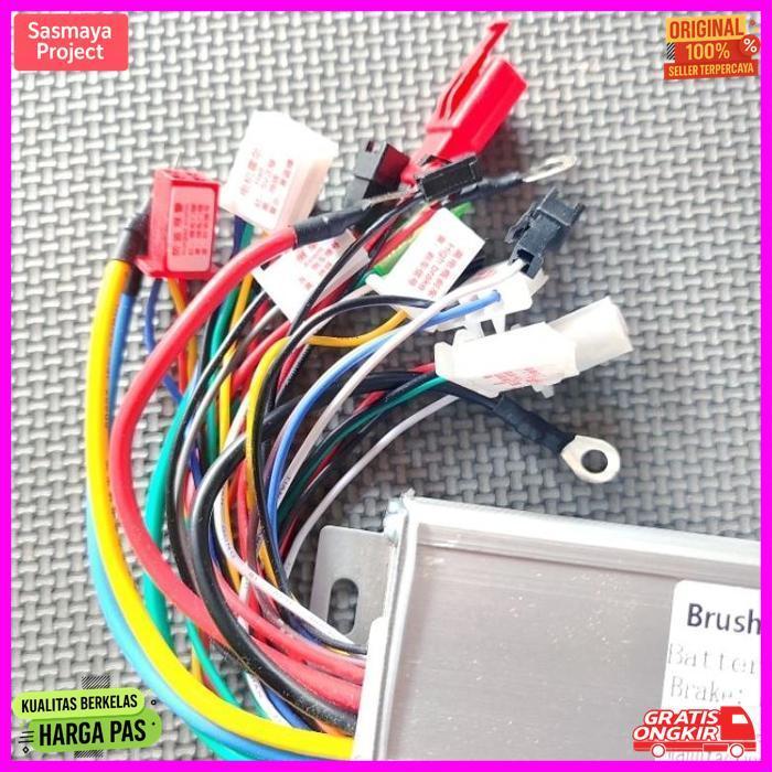 Quality Controller Sepeda Listrik Universal 48V 500W Kontroler Controler 48Volt 500Watt Modul Box Me