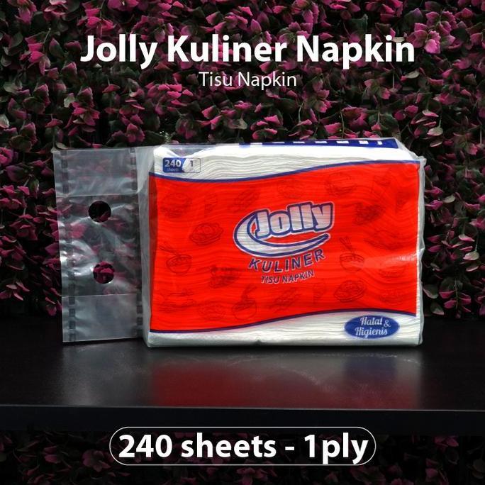 Tissue Napkin Jolly 240 sheets - Jolly Napkin Kuliner