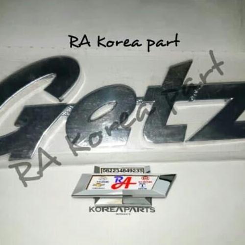 Promo Emblem Tulisan Getz Ori Hyundai Diskon