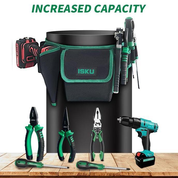Isku Tool Bag Pinggang Tas Perkakas Pinggang Waist Toolbag Tool Belt