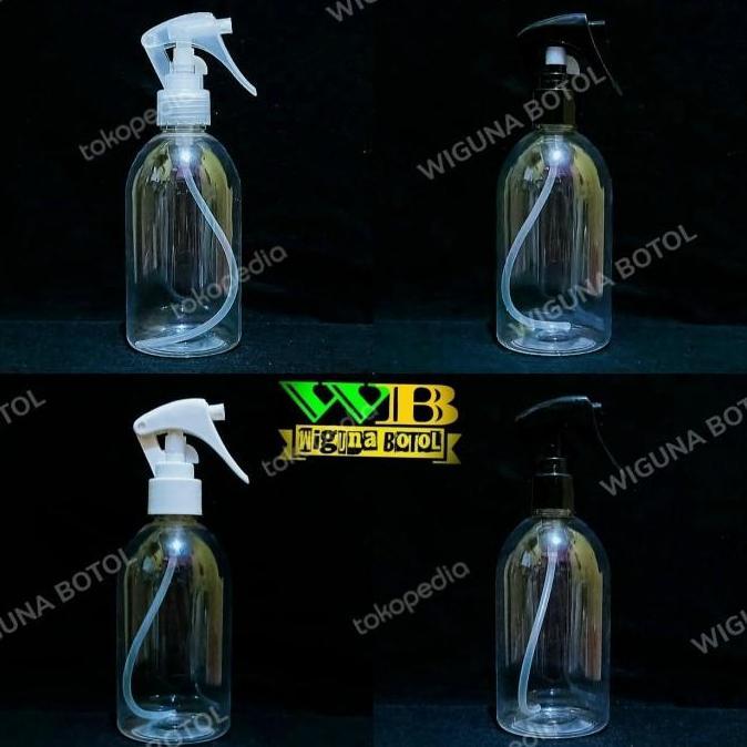 Botol Spray 250 ML Oval / Botol 250ml Oval Tutup Spray trigger varian