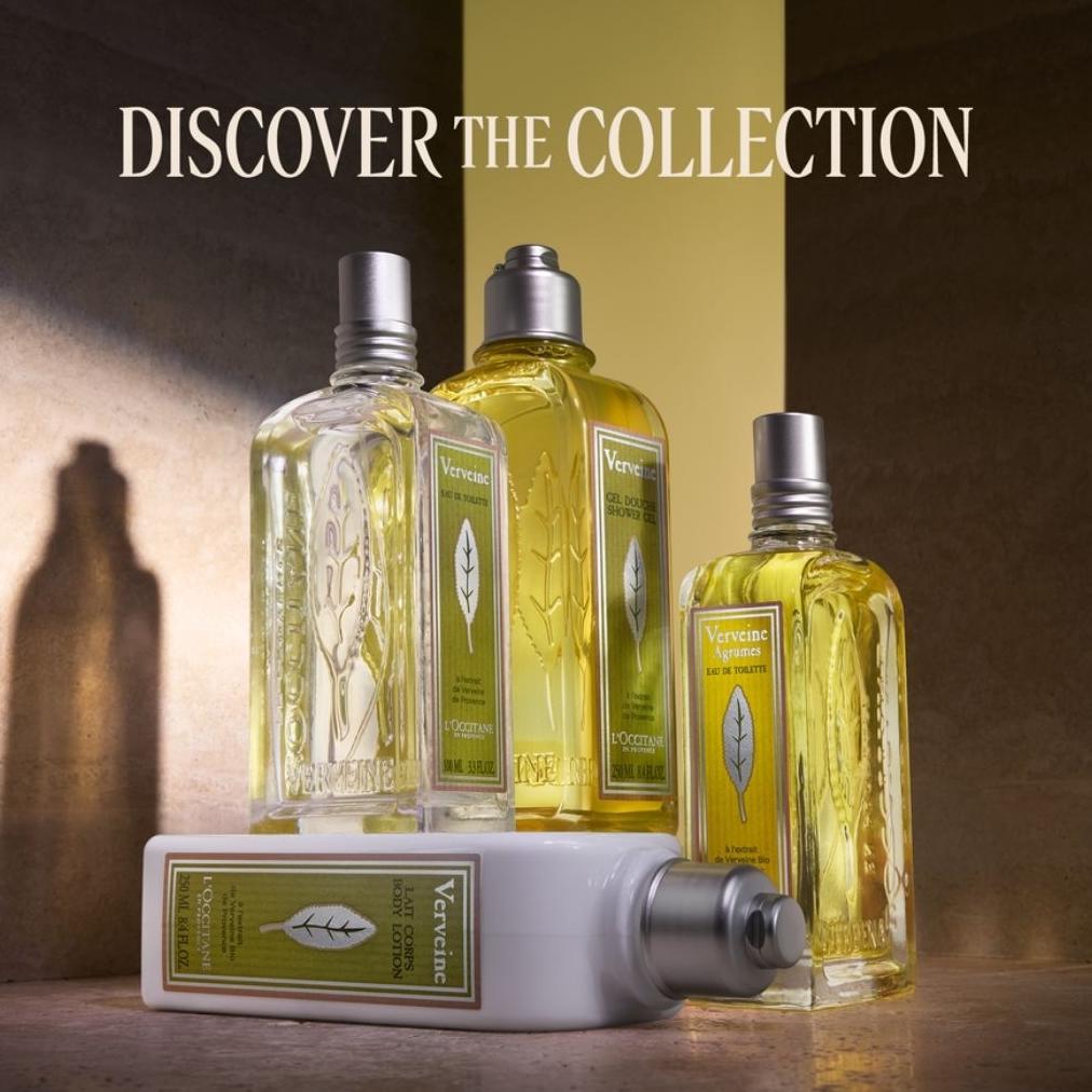 Limited Edition LOCCITANE Verbena Verveine Exclusive Gift Set Promo Paket Travel Size Trial Kit trev