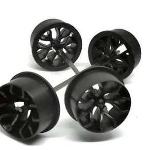 Upupup- Rep Tamiya Velg Medium Carbon / Velg Carbon Low Profile Medium