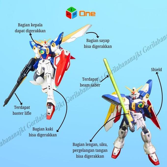 Upupup- Mainan Hg 1/144 Xxxg-01W Wing Warrior ColoniesLiberation