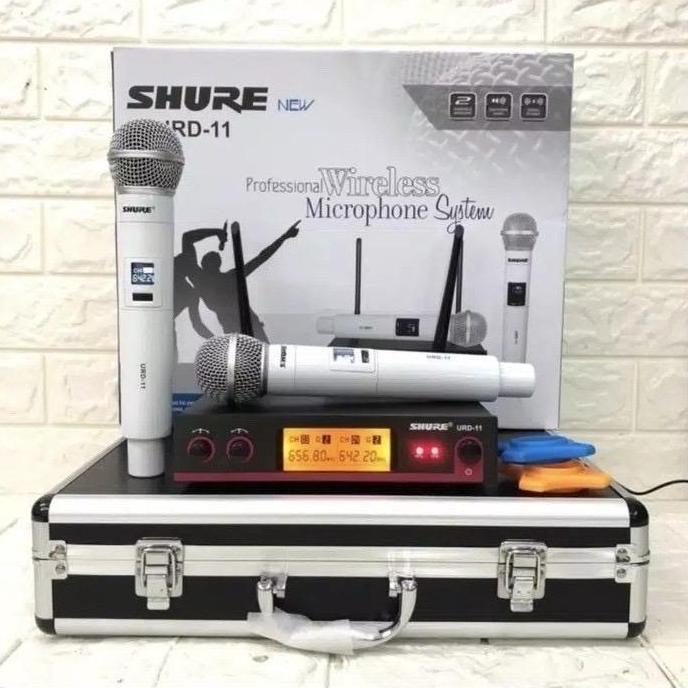 Wkprojek- Mic Wireless Shure Urd11 Free Koper Mik Microphone Mikrofon