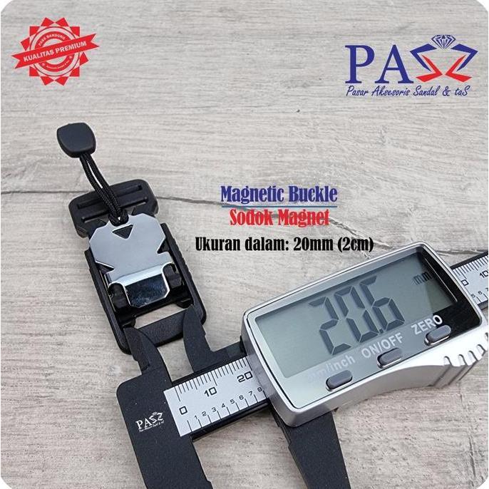 Kunci Tas Sodok Magnet SAM 20mm (Premium)