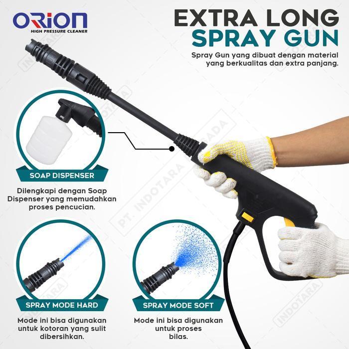 Alat steam cuci motor & mobil Jet Cleaner - Orion SUPERJET100E