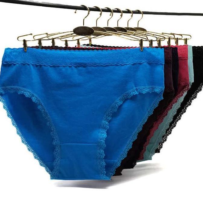 Nyaman- Celana Dalam Wanita - Cd Jumbo Import Premium 95% Katun Halus Sekali 89630 Nyaman Dewasa